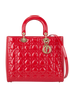 Large Lady Dior Cannage, front view